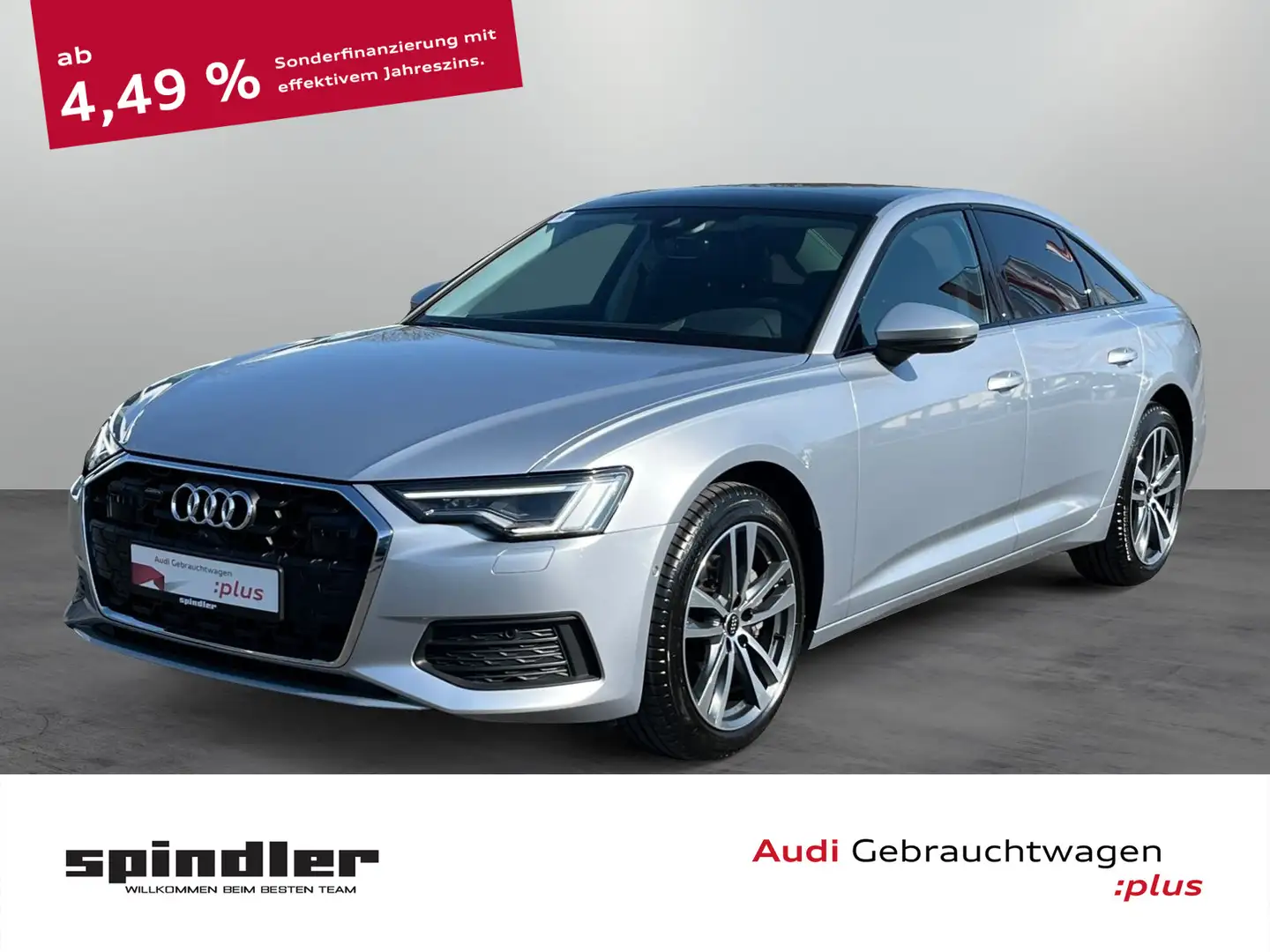 Audi A6 sport 45 TDI quattro / TV, Pano, SH Plateado - 1