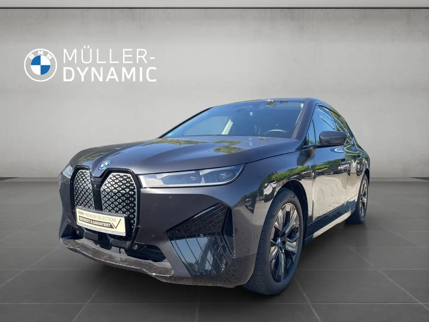 BMW iX xDrive40 AHK HUD HARMAN KARDON 360° KAMERA SHZ Grigio - 1