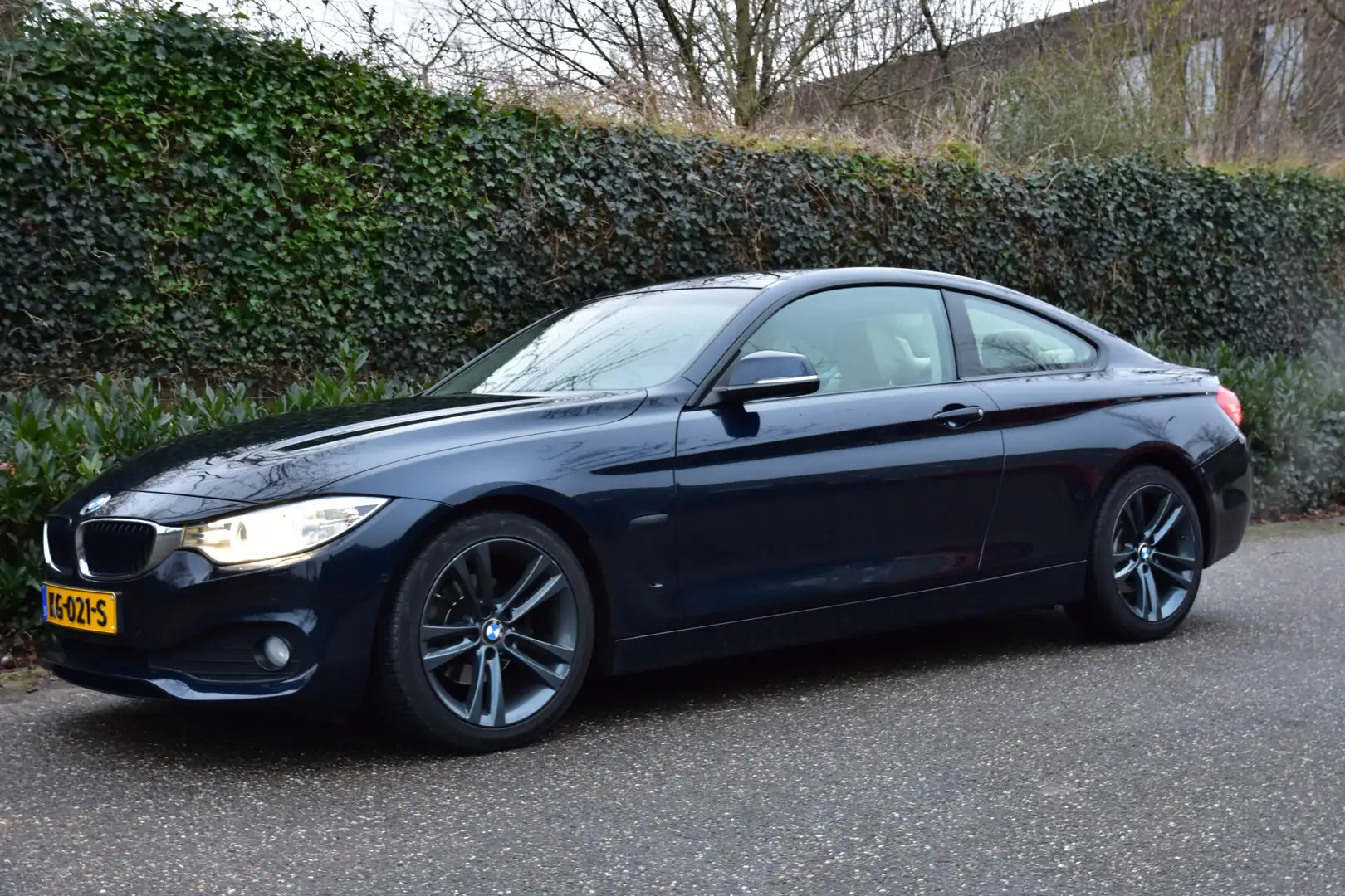 BMW 418 4-serie Coupé 418d | NAVI | LEDER | CLIMA Blauw - 2