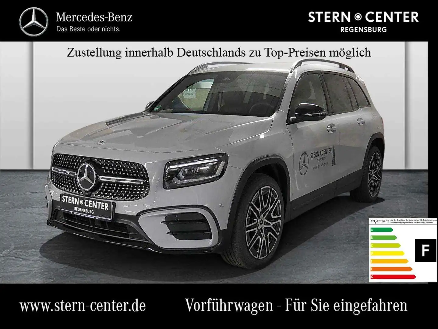 Mercedes-Benz GLB 180 LED AMG Wide Cam Night Keyl Totw AUT Gris - 1