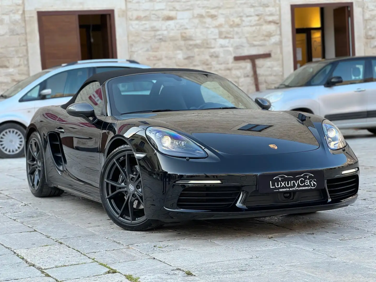 Porsche 718 Spyder Boxster 2.0 T Spyder 2.0 300 CV PDK SCARICHI FULL Nero - 1