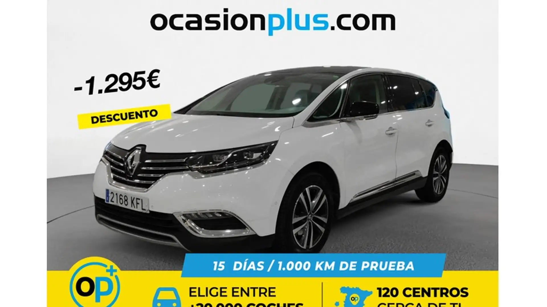 Renault Espace 1.6dCi TT Energy Zen EDC 118kW Blanc - 1