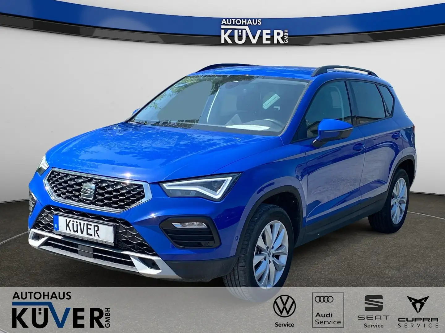 SEAT Ateca Style 1.5 TSI DSG Navi+ACC+LED+Shzg.+17 ACC*NAVI*L Blau - 1