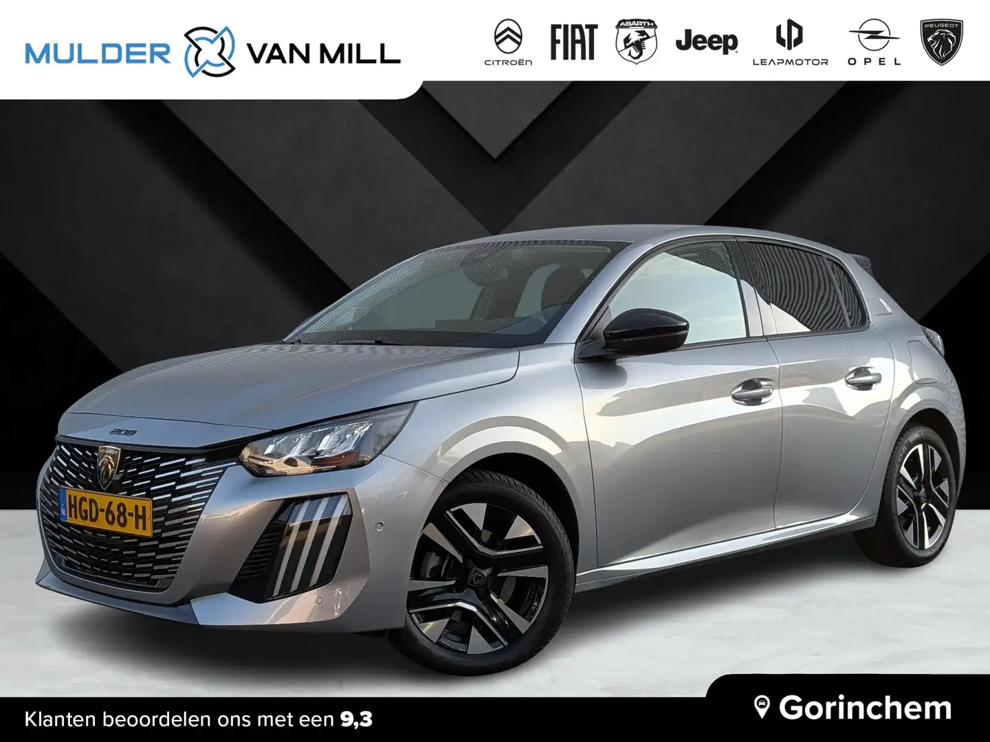 Peugeot 208 Allure 1.2 Turbo 100pk EAT8 | NAVI | STOELVERW. | Gris - 1