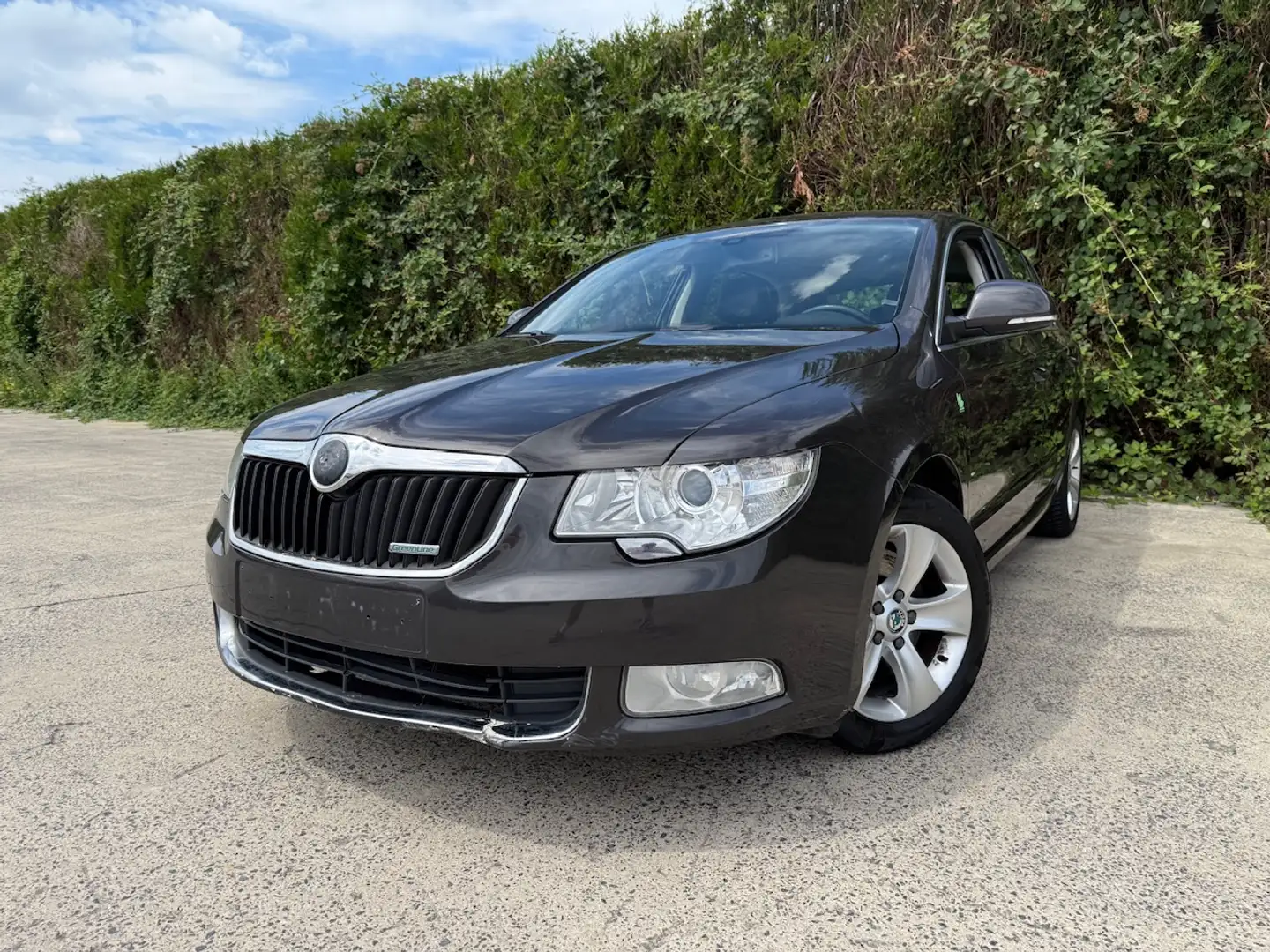 Skoda Superb Superb 1.6 CR TDi GreenLine Elegance DPF Gris - 1