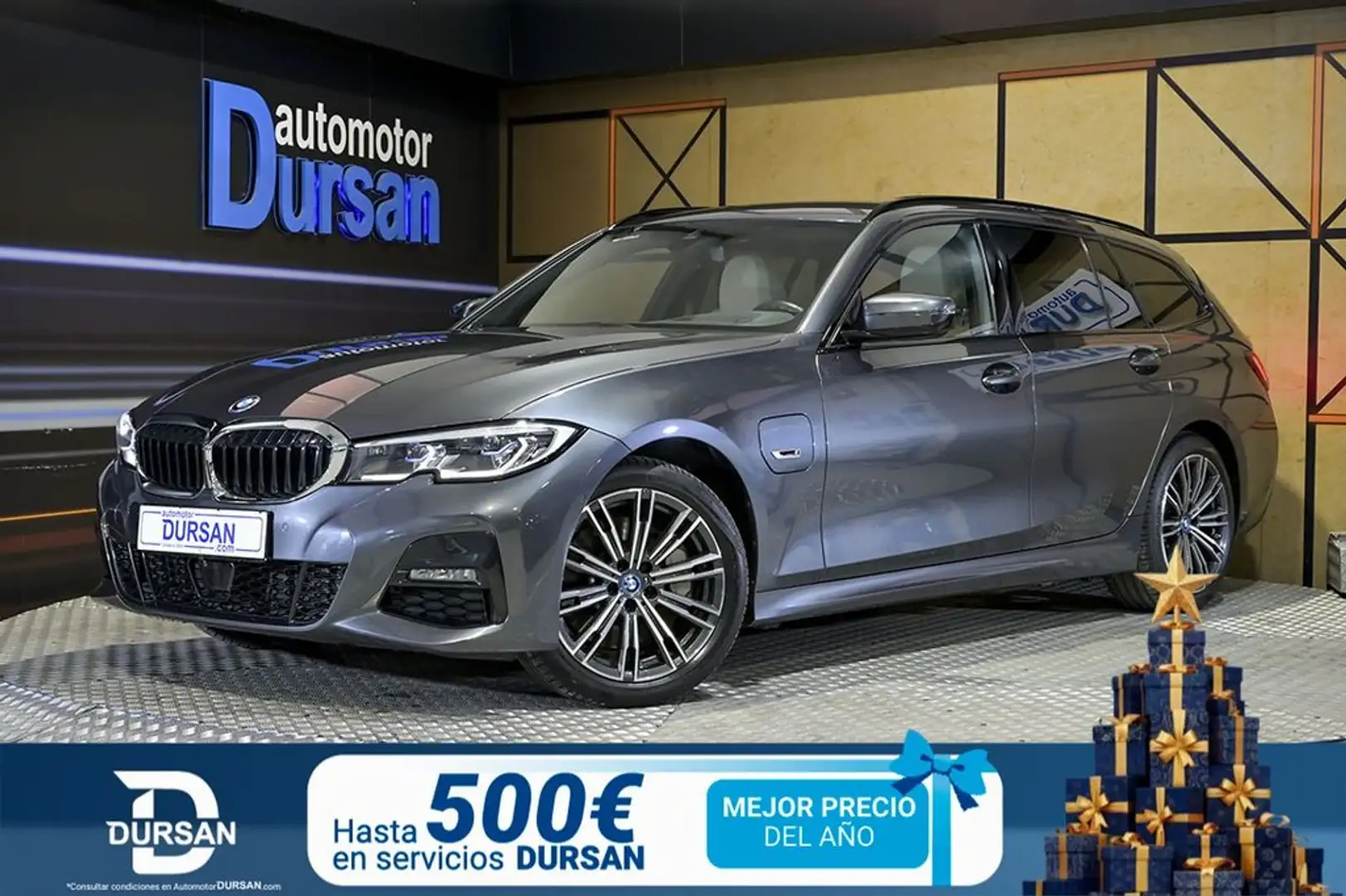 BMW 330 330e xDrive Touring Gris - 1