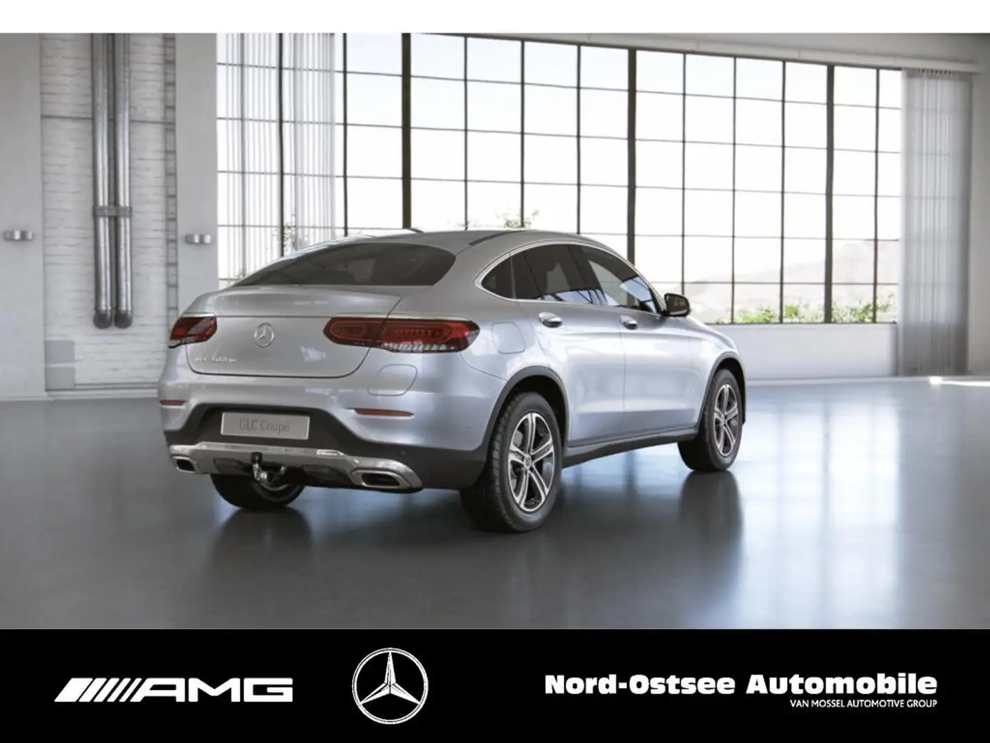 Mercedes-Benz GLC 300 de 4M NAVI AHK SHD 360 LED KEYLESS Argent - 2