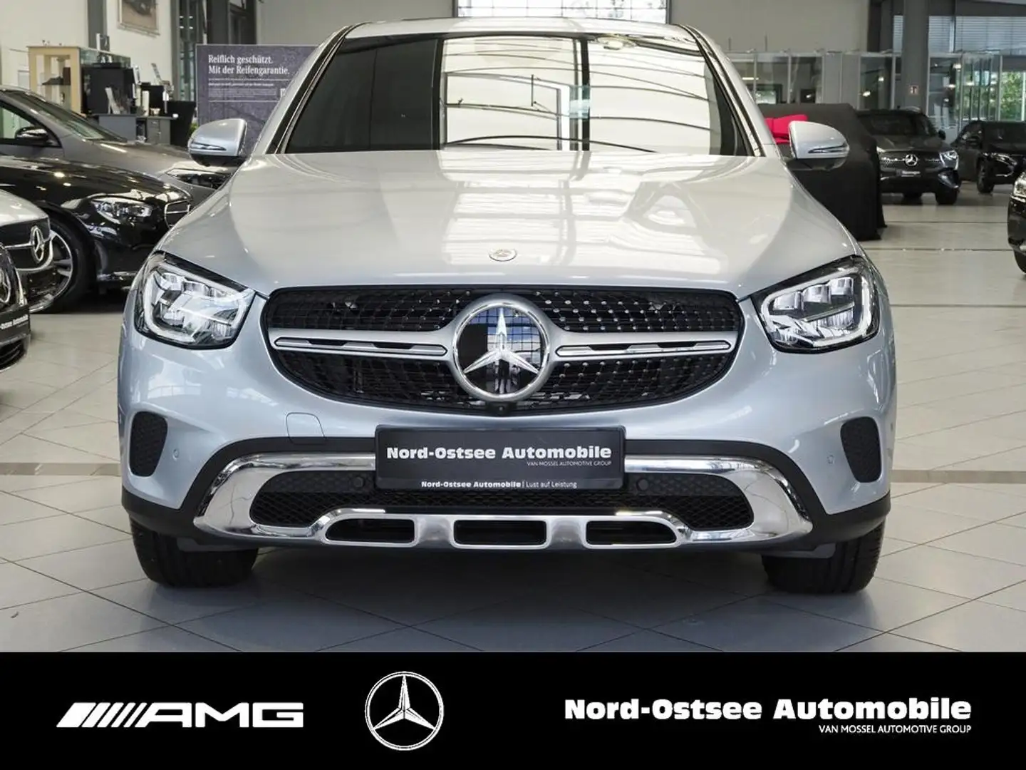 Mercedes-Benz GLC 300 de 4M NAVI AHK SHD 360 LED KEYLESS Argent - 2