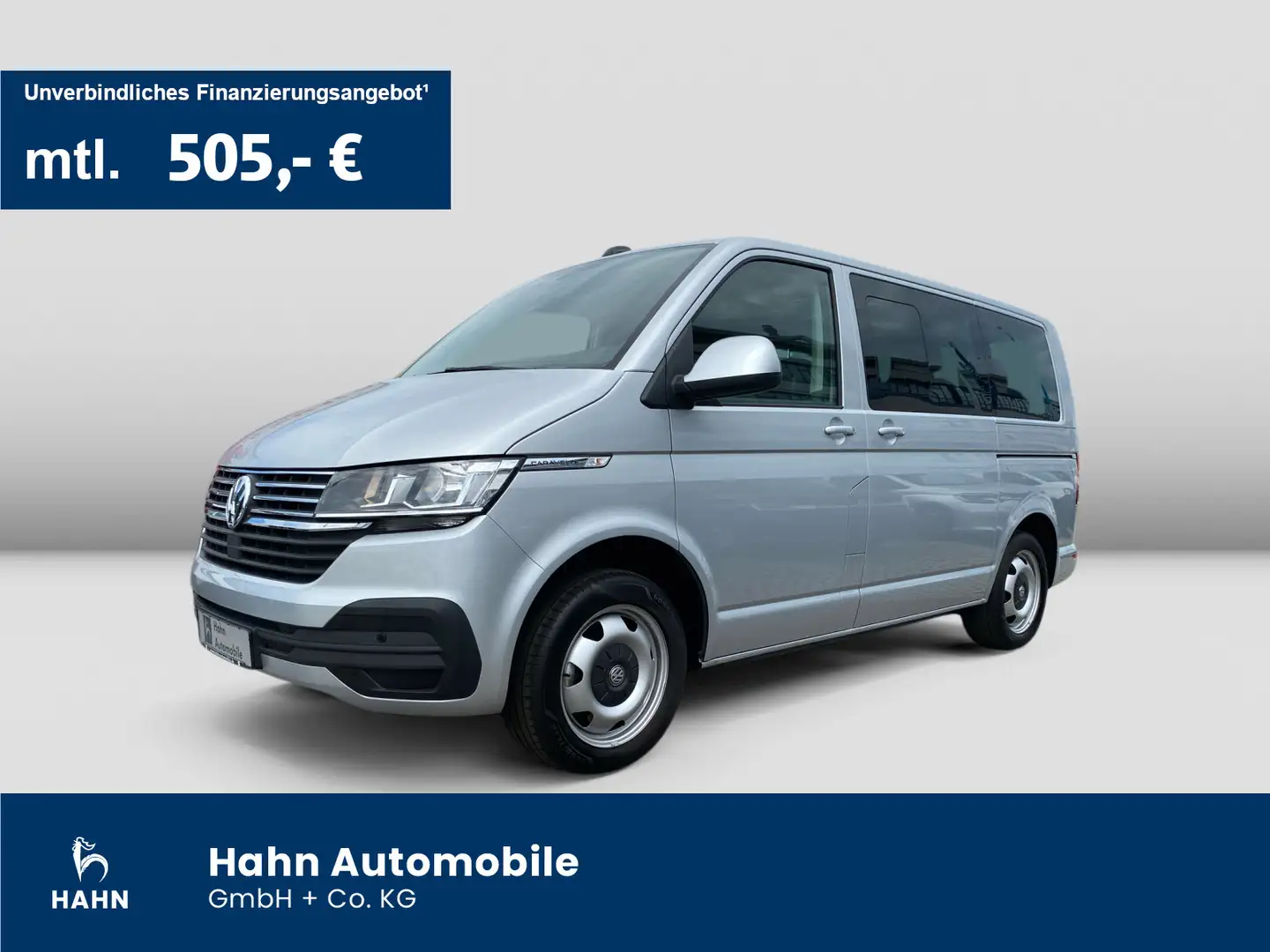 Volkswagen T6.1 Caravelle Comfortline PDC 9-Sitzer 2 Schieb Argintiu - 1