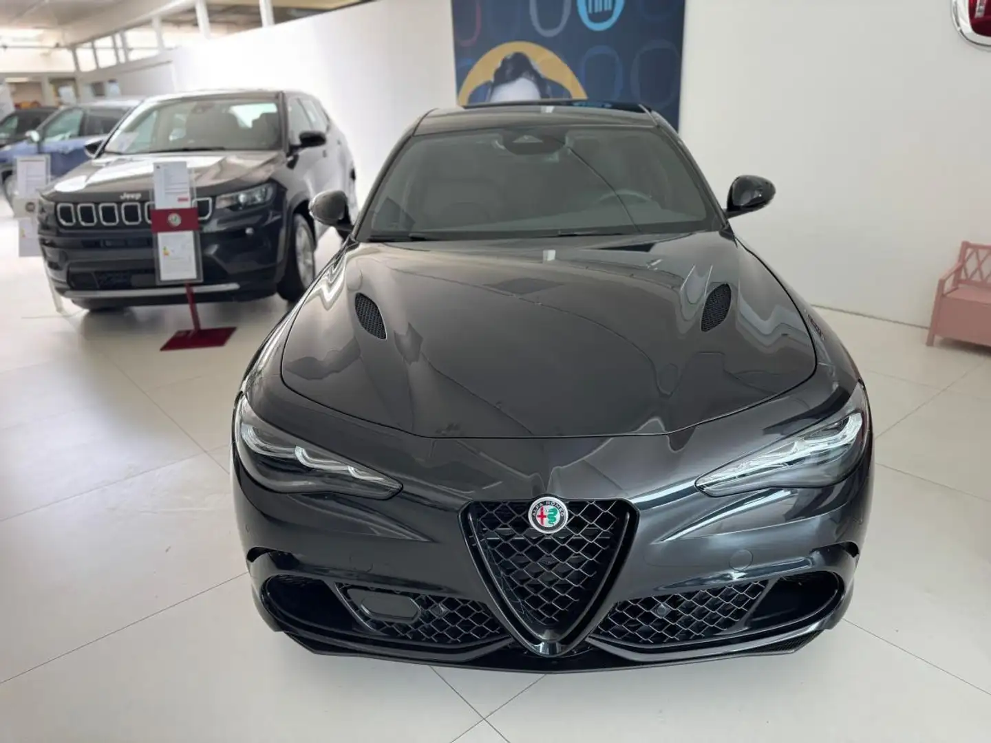 Alfa Romeo Giulia Quadrifoglio 🚗 📌Abholung Mannheim❗️ 2.9 V6 Bi-Tu Schwarz - 2