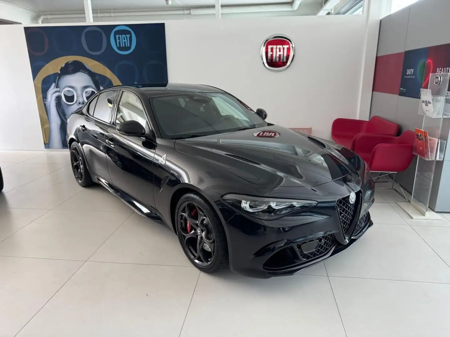 Alfa Romeo Giulia Quadrifoglio 🚗 📌Abholung Mannheim❗️ 2.9 V6 Bi-Tu Schwarz - 1