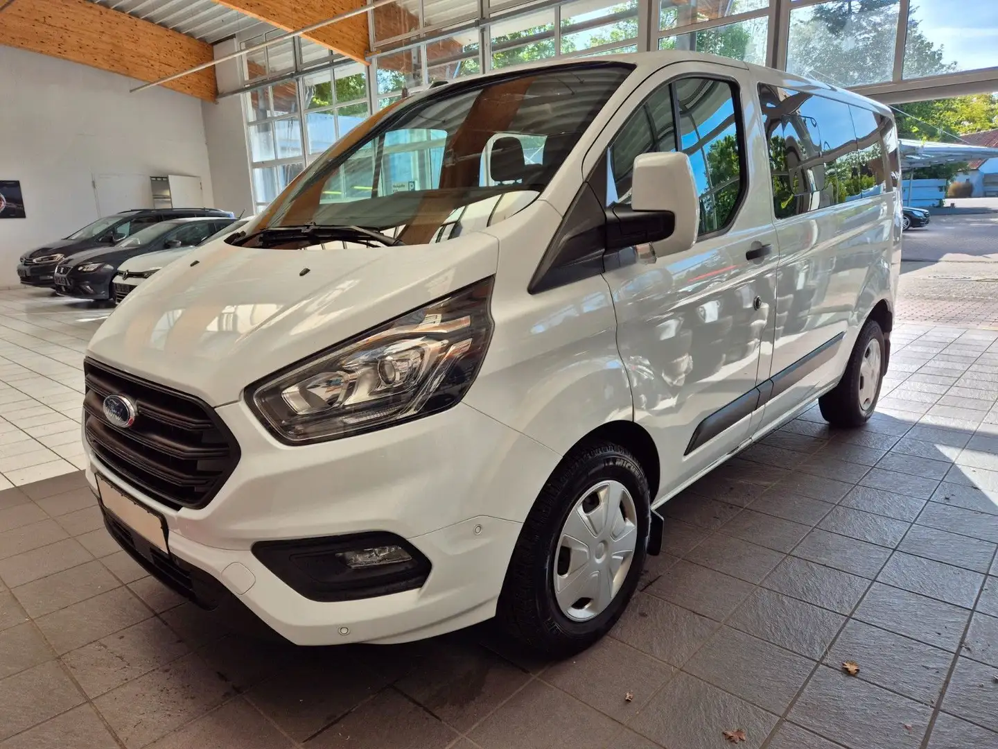 Ford Transit Custom 9 Sitze DAB  Doppelklima 1 Hd PDC Blanc - 2