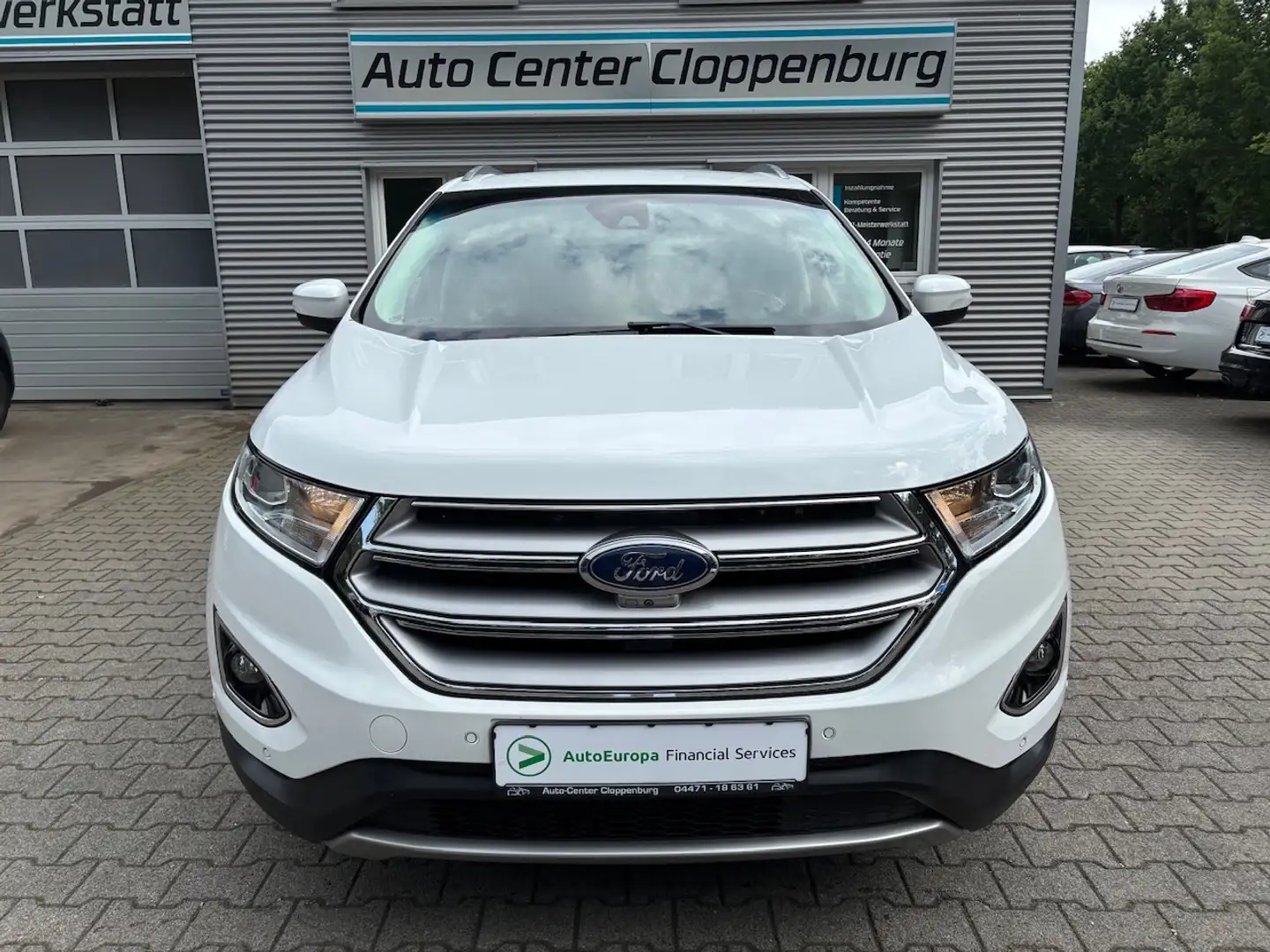 Ford Edge 2,0 DTCI 4x4AWD PowerShift Titanium Automatik Blanc - 2