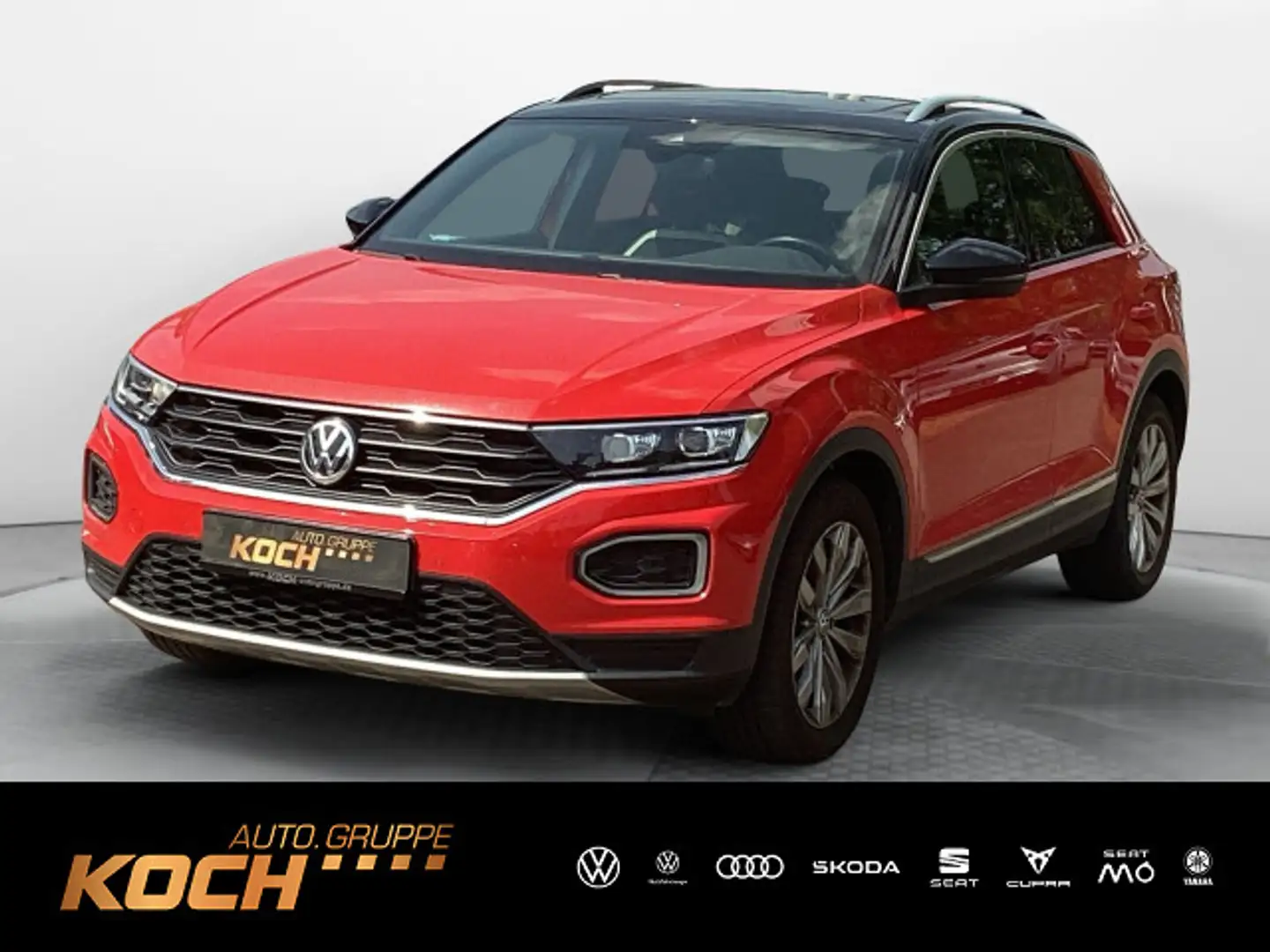 Volkswagen T-Roc 2.0TSI Sport DSG 4M LED ACC Pano Rot - 1