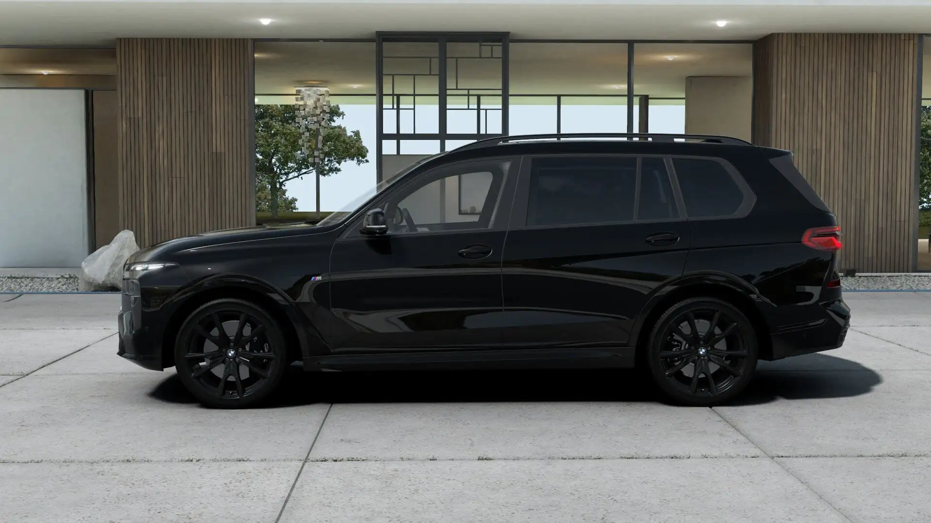 BMW X7 xDrive40d M SPORT PRO B&W AHK ICONIC GLOW 360°KAME Schwarz - 2