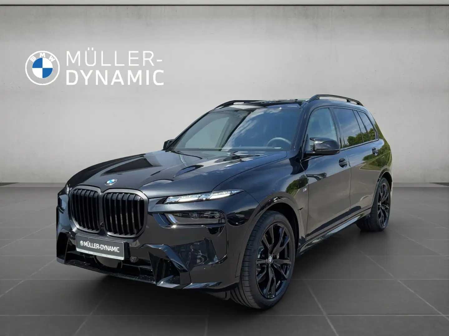 BMW X7 xDrive40d M SPORT PRO B&W AHK ICONIC GLOW 360°KAME Schwarz - 1