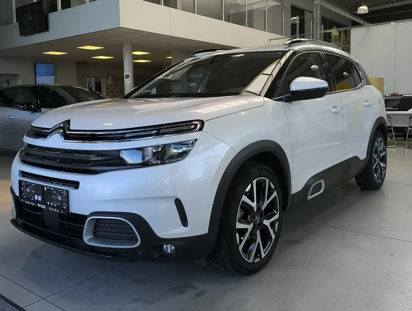 Citroen C5 Aircross 1.2T*LEDER*CAMERA*Navi*Trekh*CruisC*AppleCP* Blanco - 1