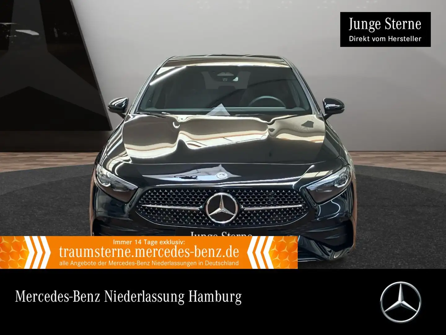 Mercedes-Benz A 220 d AMG+NIGHT+PANO+MULTIBEAM+KAMERA+TOTW+8G Schwarz - 1