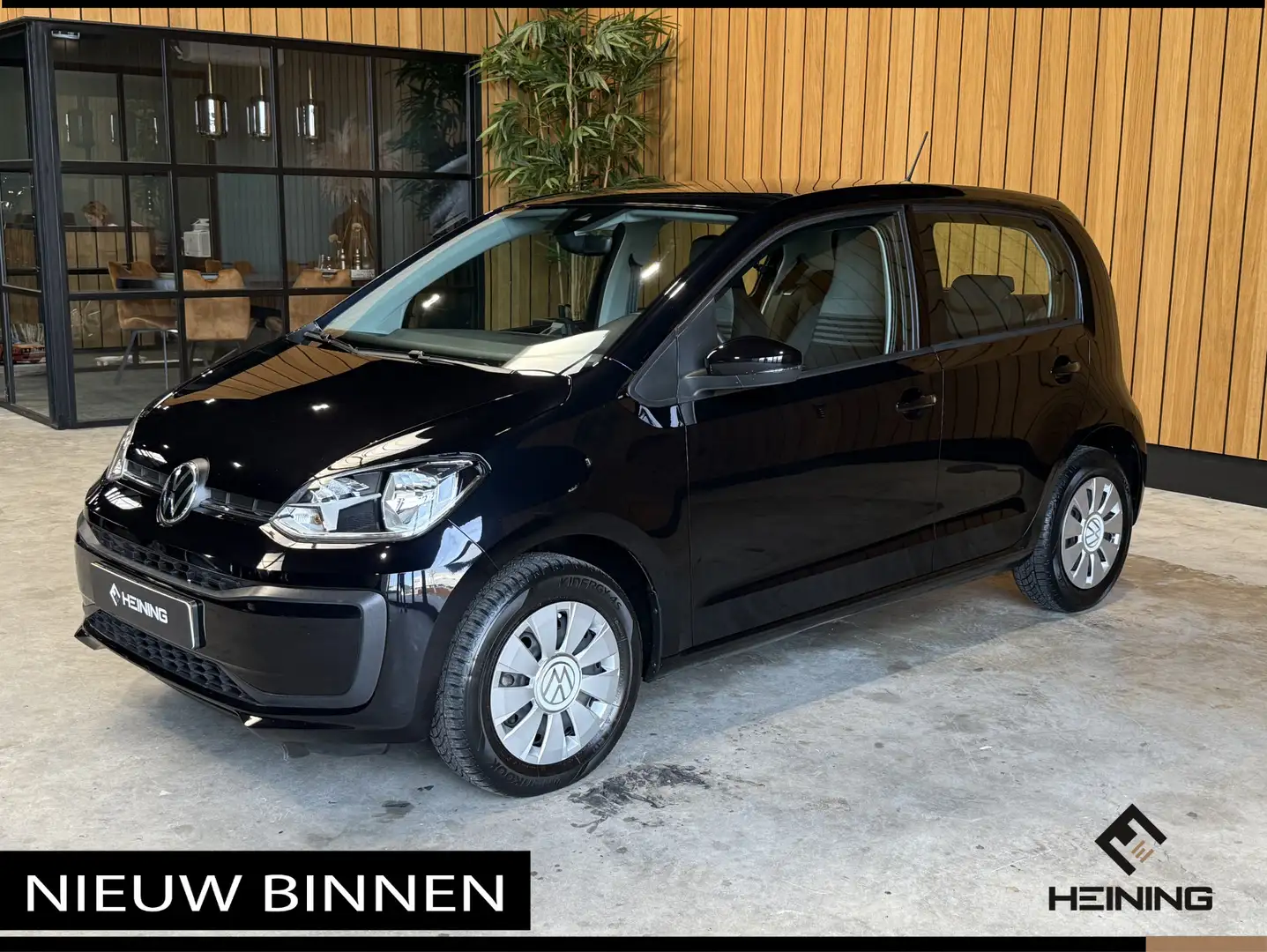 Volkswagen up! 1.0. Airco. DAB. Rijstrooksensor. NAP Noir - 1