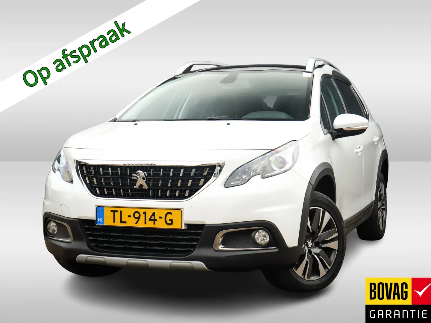 Peugeot 2008 1.2 PureTech Allure, (111 PK) Dealer-Onderh. BOVAG Wit - 1