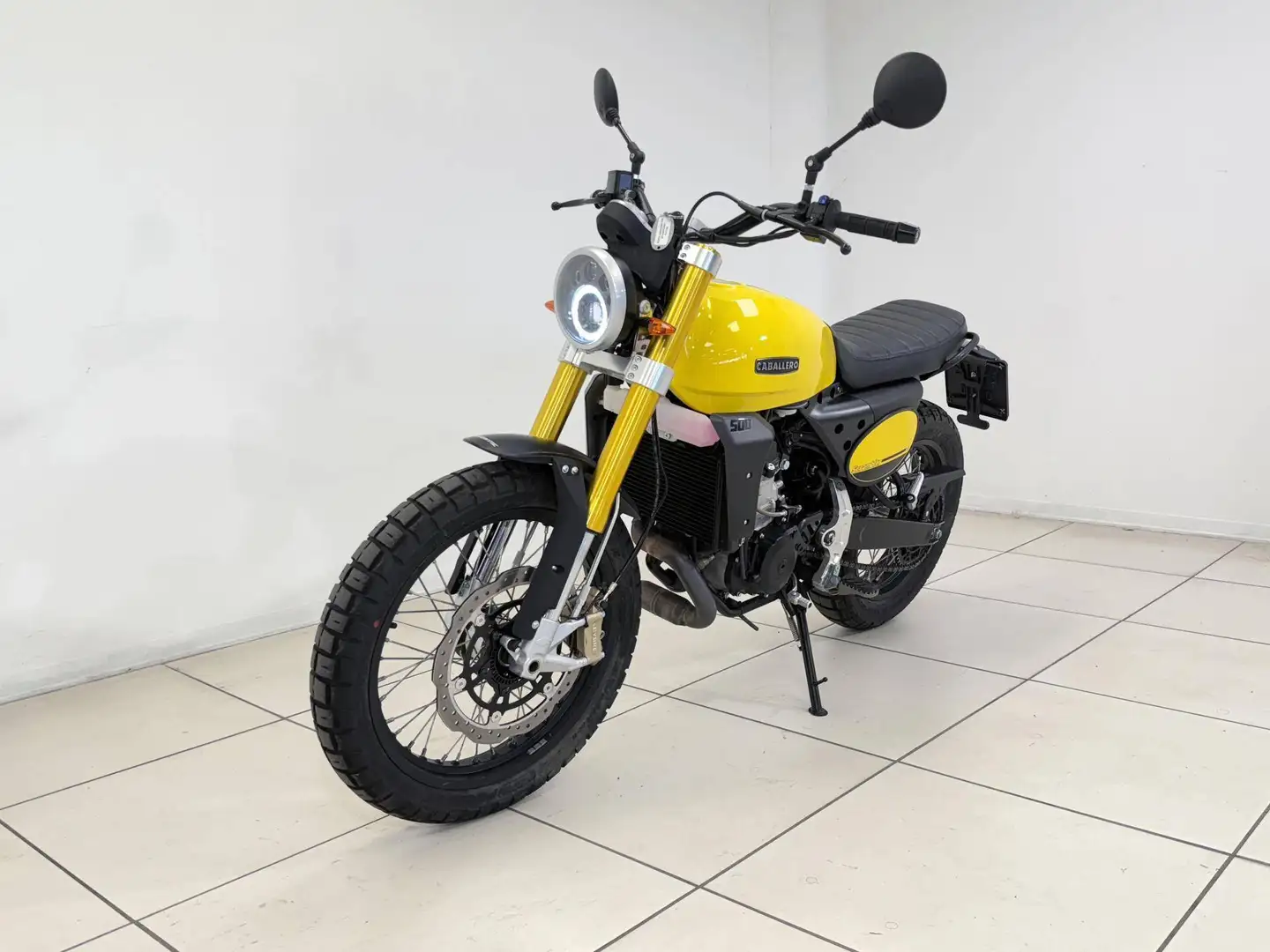 Fantic Caballero 500 Scrambler Galben - 2