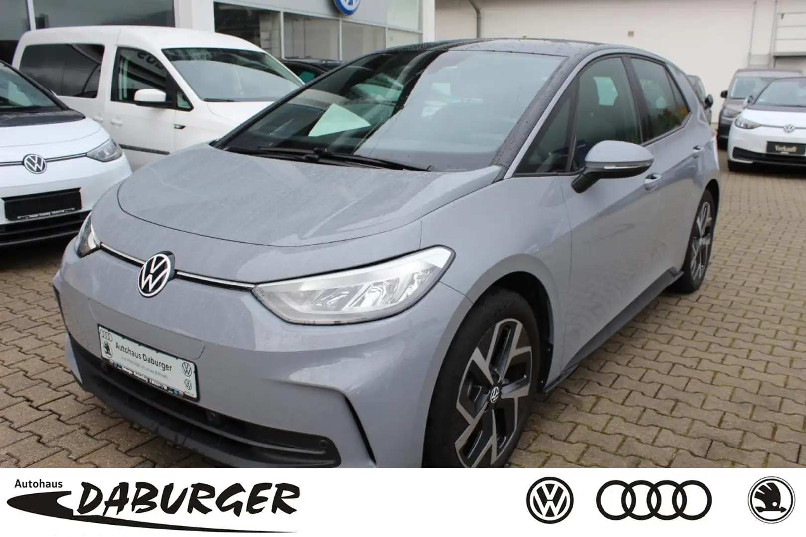 Volkswagen ID.3 Pro 62kWh FACELIFT+ACC+19Zoll-Andoya-92%SOH Klima Gris - 1