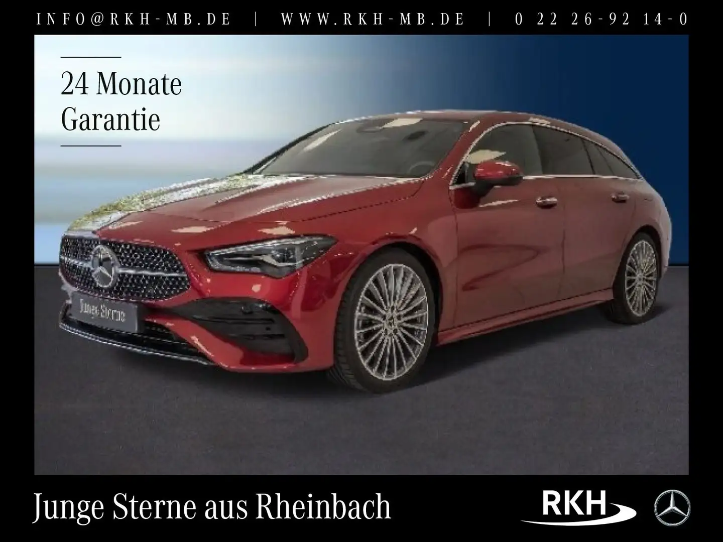Mercedes-Benz CLA 200 CLA 200 SB AMG Line 7G/Kamera/Navi/Totw./LED Klima Roşu - 1