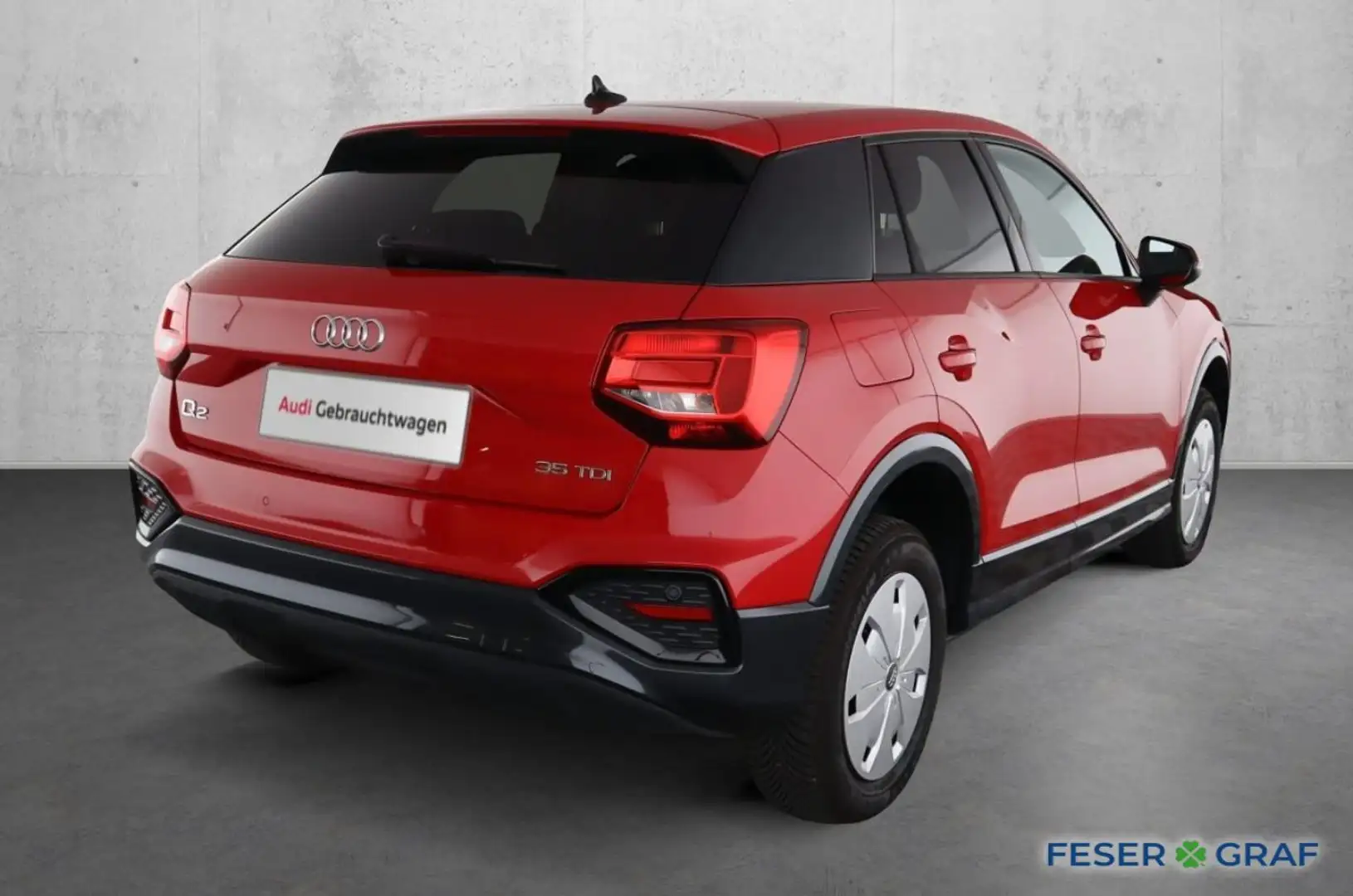 Audi Q2 adv. 35 TDI S-tronic - Tempomat - LED - AHK Rot - 2