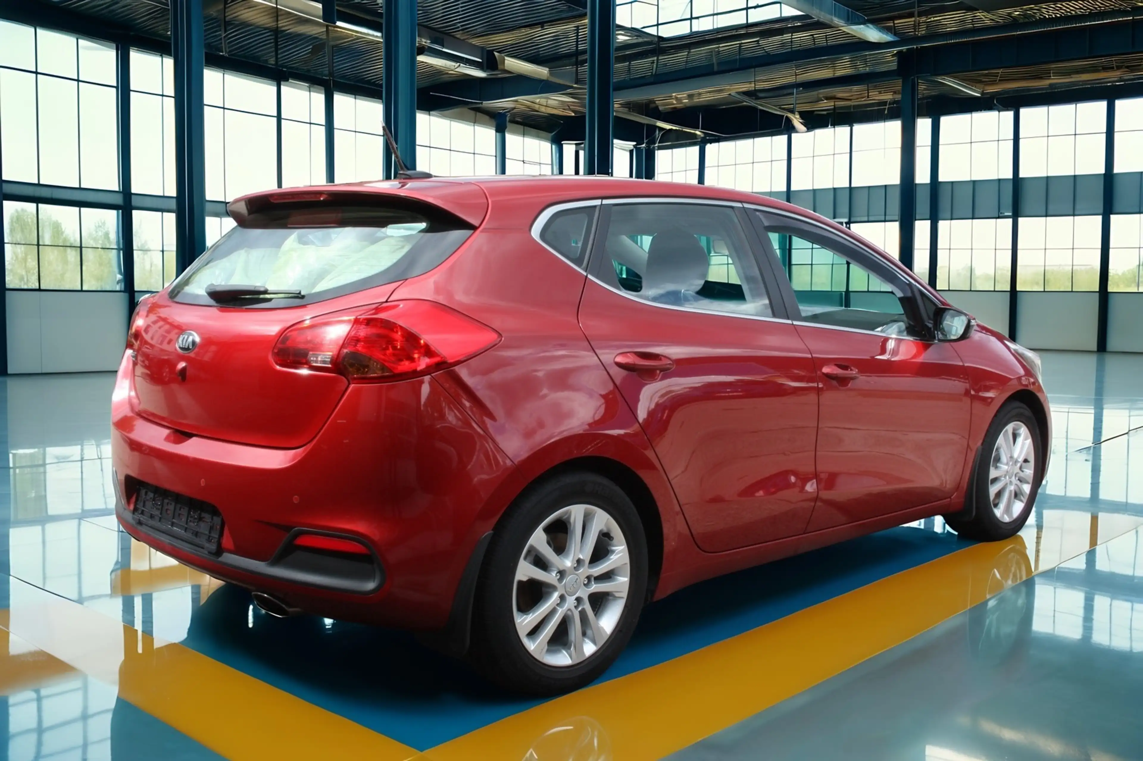 Kia Ceed / cee'd 1.6 STYLE Autm. Klima/Navi/Kam/Pdc/Temp/Ahk — photo 9