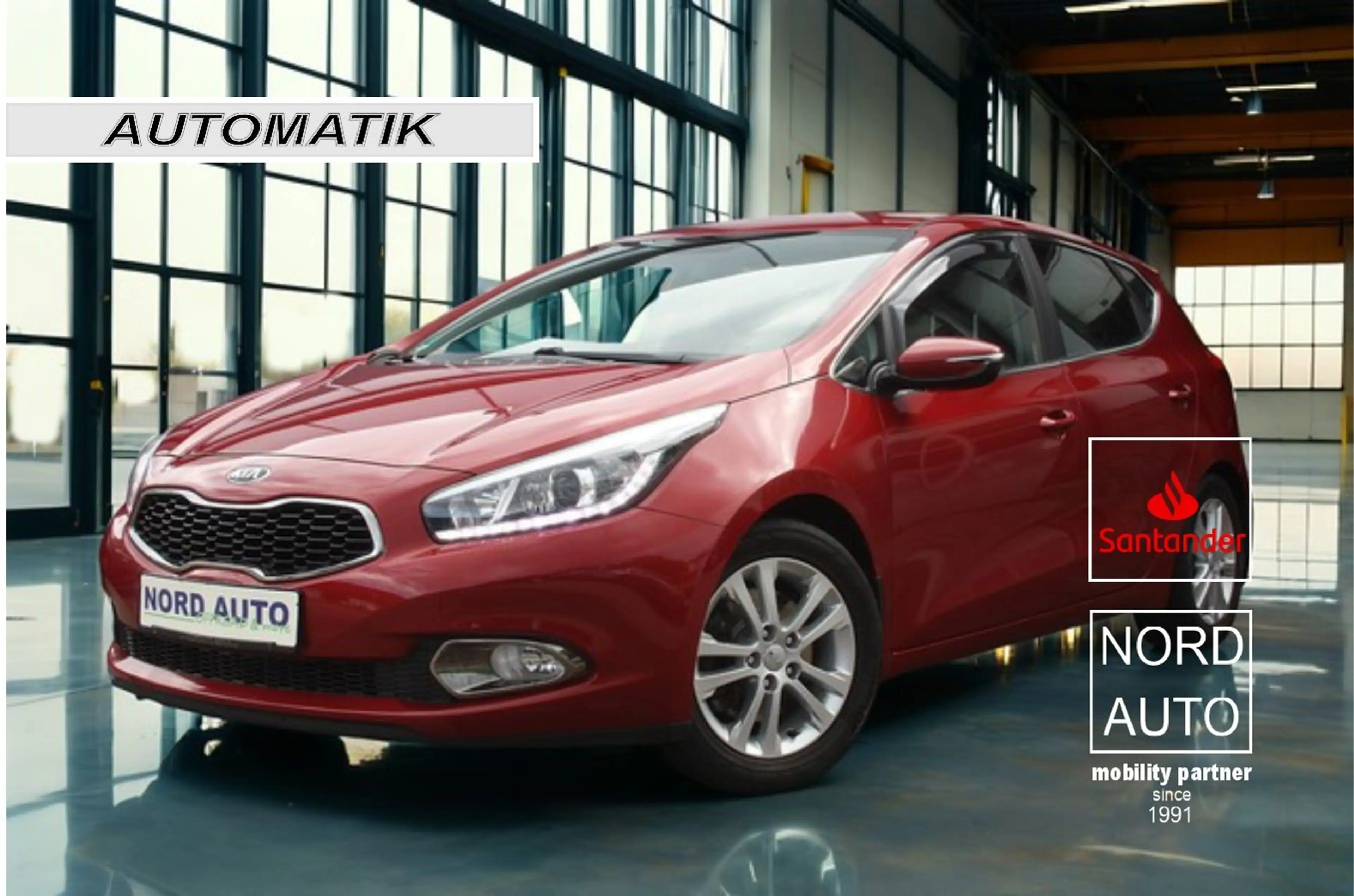 Kia Ceed / cee'd 1.6 STYLE Autm. Klima/Navi/Kam/Pdc/Temp/Ahk