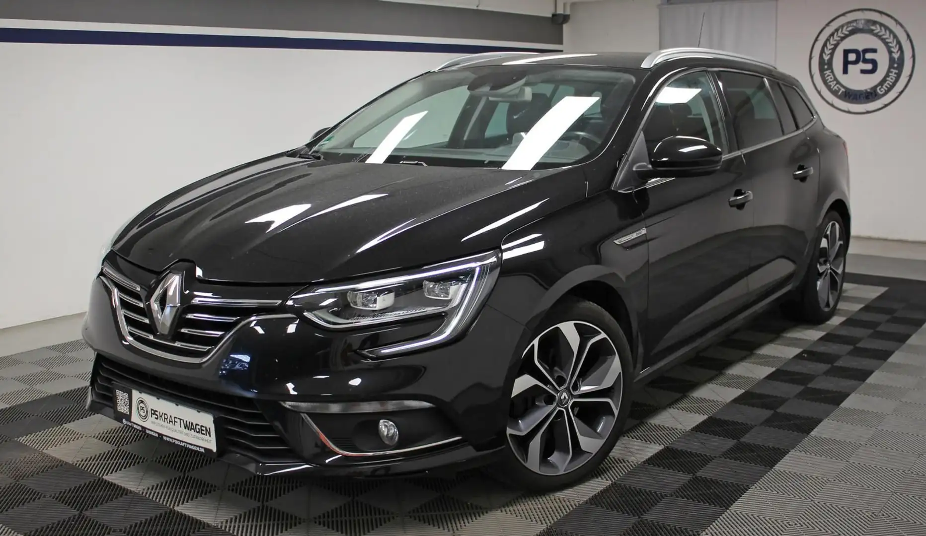 Renault Megane 1.3 TCE Aut. BOSE NAVI AHK SHZ HUD LED BT Zwart - 1
