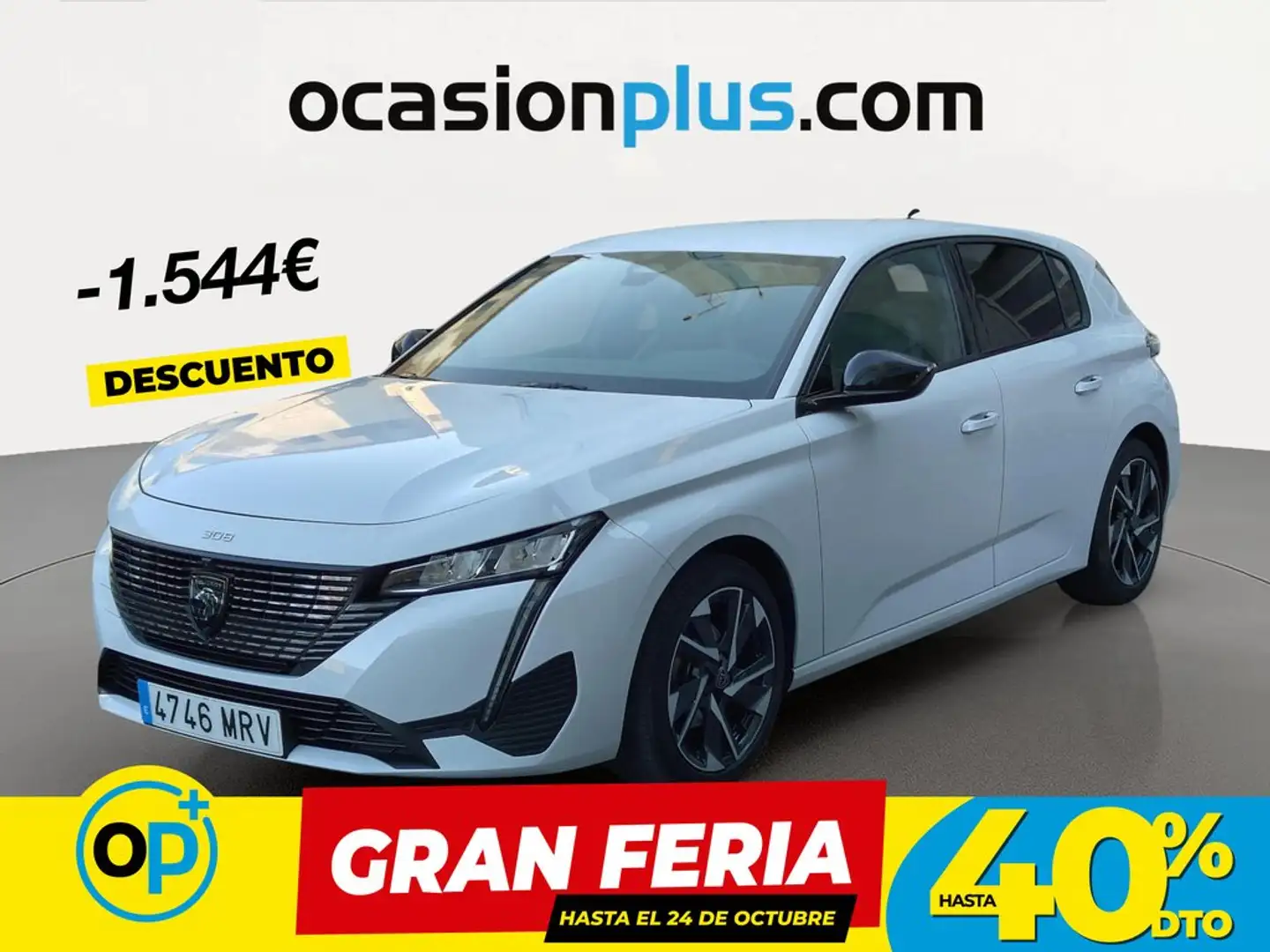 Peugeot 308 1.2 PureTech S&S Allure 130 Blanco - 1