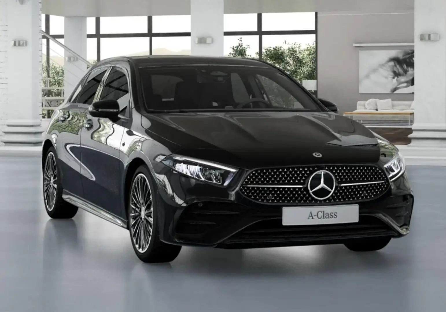 Mercedes-Benz A 200 AMG Line Adv+ Special Edition ACC SHZ 19Z 120 k... Schwarz - 2