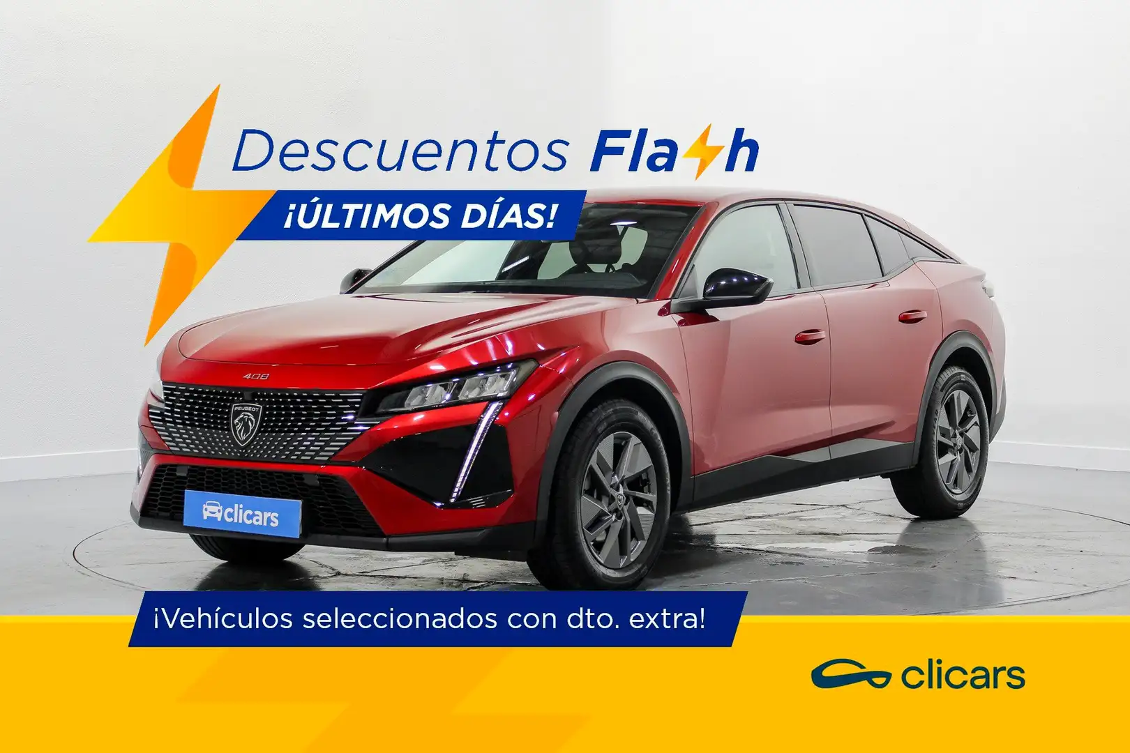 Peugeot 408 PureTech 130 Allure EAT8 Rojo - 1
