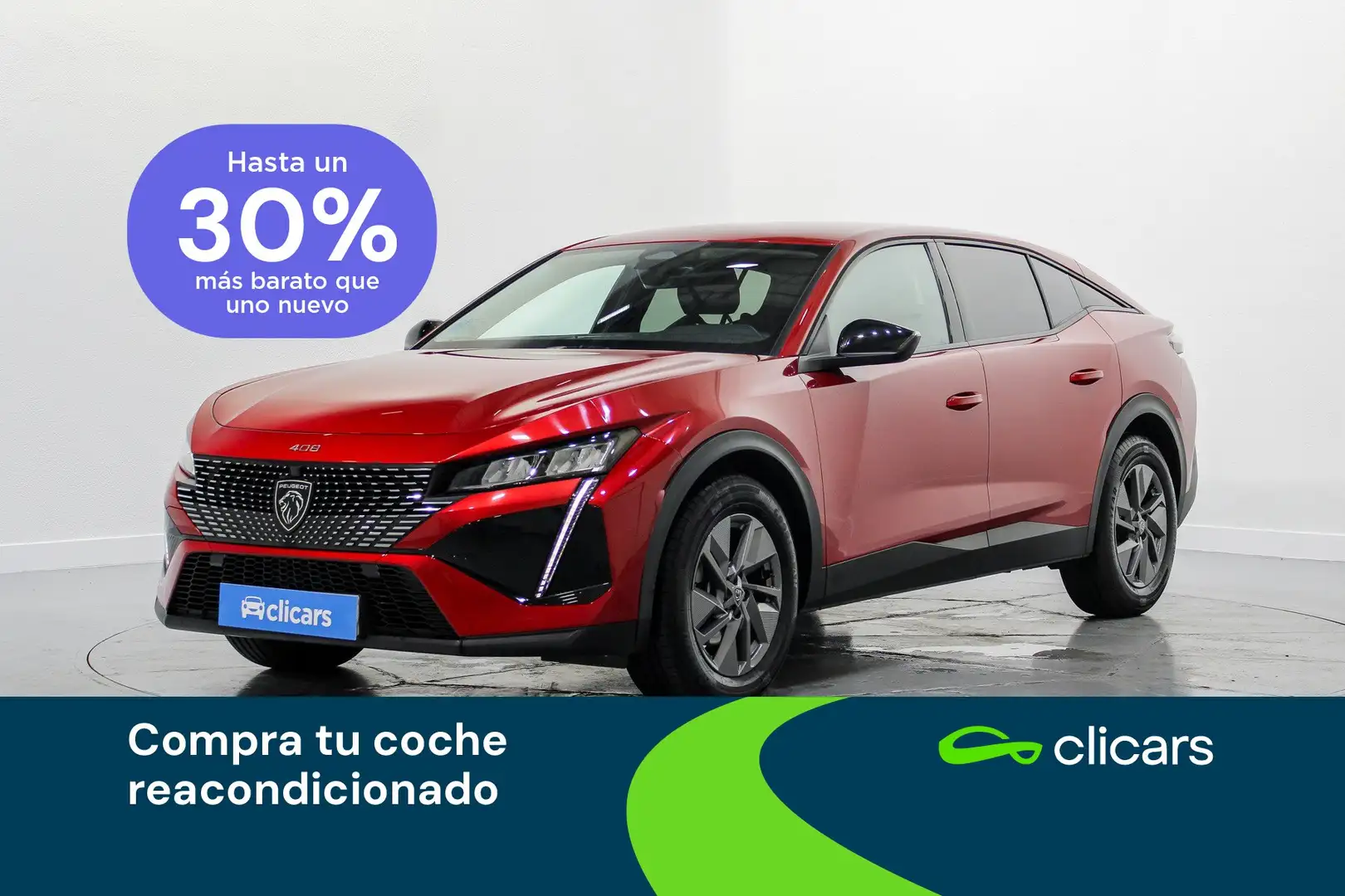 Peugeot 408 PureTech 130 Allure EAT8 Rojo - 1