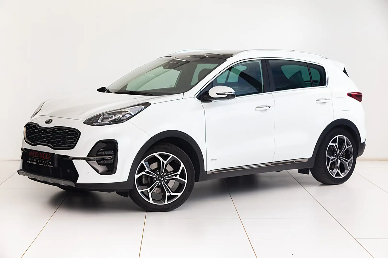 Kia Sportage 1.6 CRDi Mild Hybrid GT Line 4WD (EURO 6d Weiß - 1