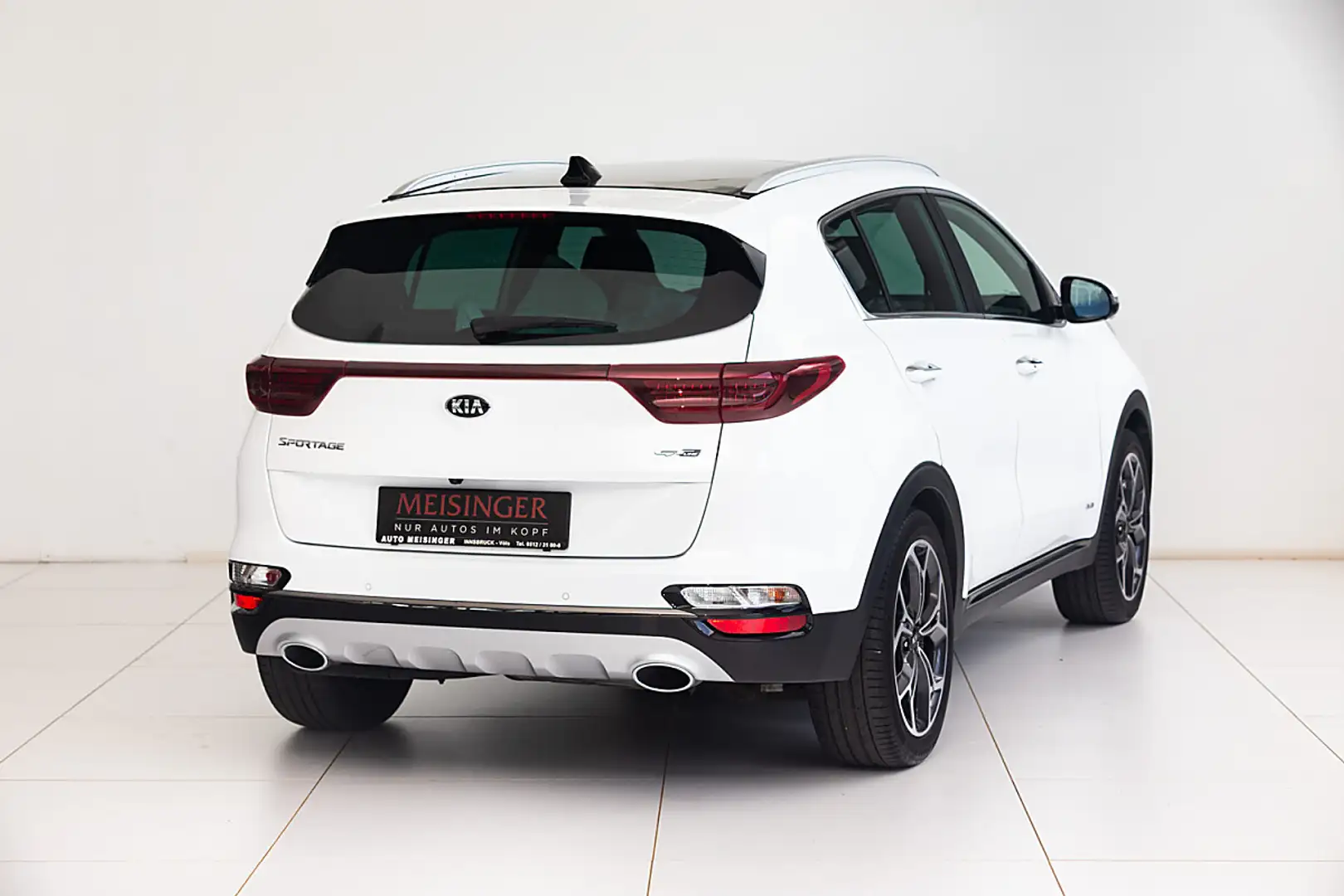 Kia Sportage 1.6 CRDi Mild Hybrid GT Line 4WD (EURO 6d Weiß - 2