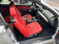 BMW 118 Baureihe 1 Cabrio 118d LEDER ROT NAVI PDC Silber - thumbnail 16