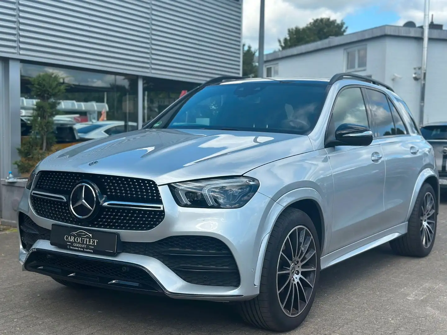 Mercedes-Benz GLE 450 4MATIC | AMG | HuD | Garantie bis 03.26 Silber - 1