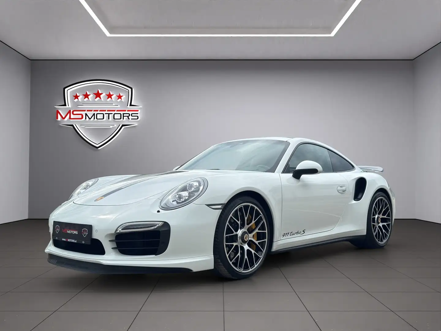 Porsche 991 911 Coupé Turbo S*APPROVED*SPORT CHRONO*BOSE Blanc - 1