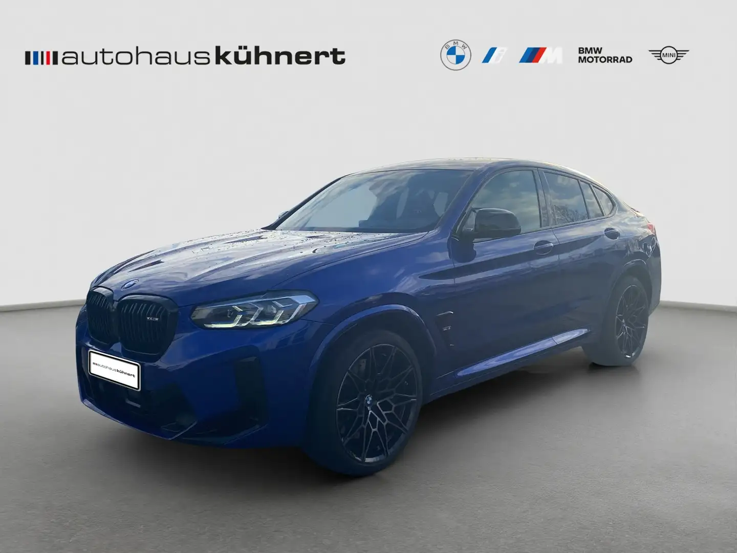 BMW X4 M Competition 1. Hd. DE ACC 4xSitzhzg. Laser Blau - 1