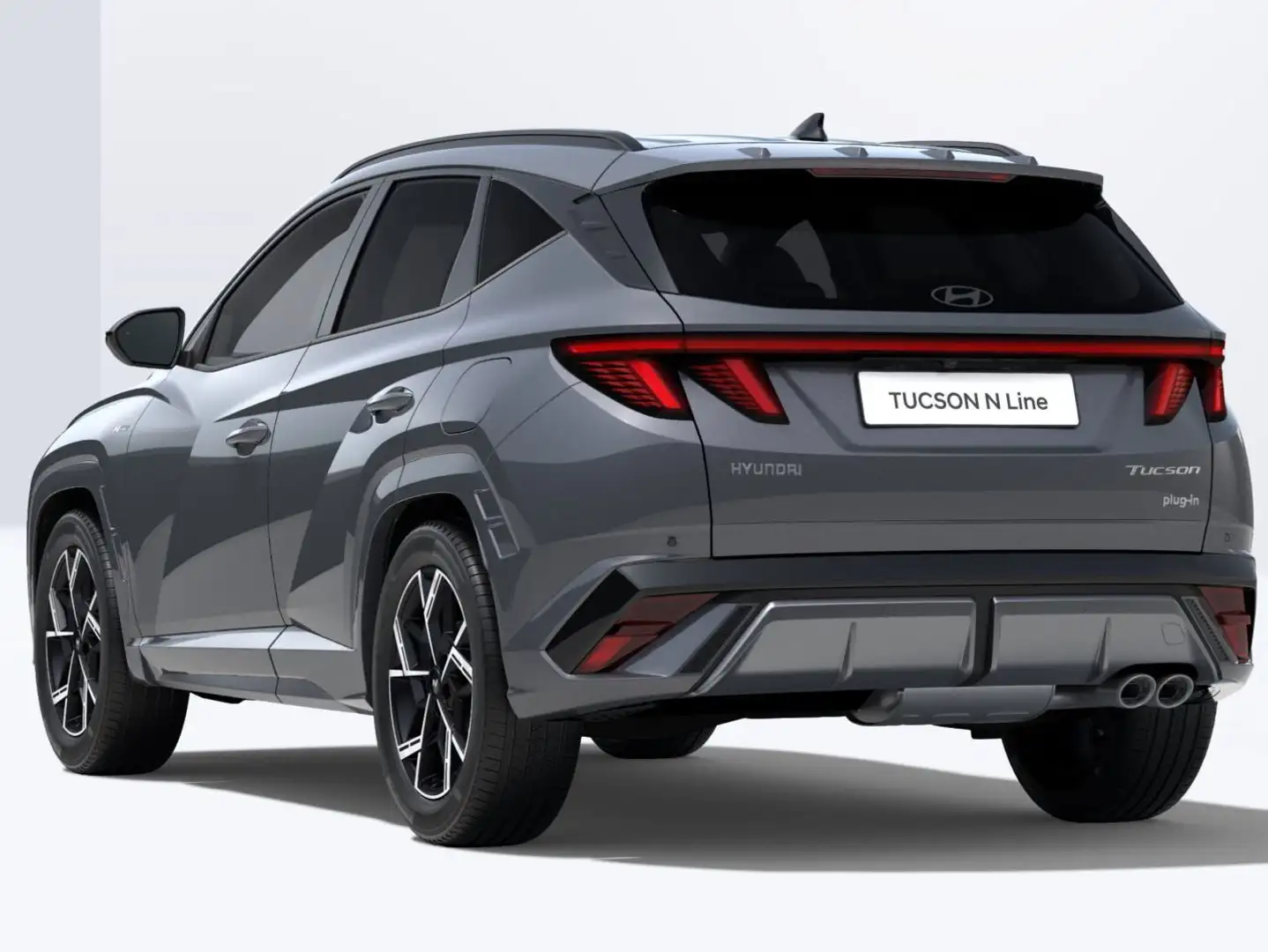 Hyundai TUCSON 1.6 phev NLine 2wd MY25 KM0!! DISPONIBILE SUBITO!! Grijs - 2