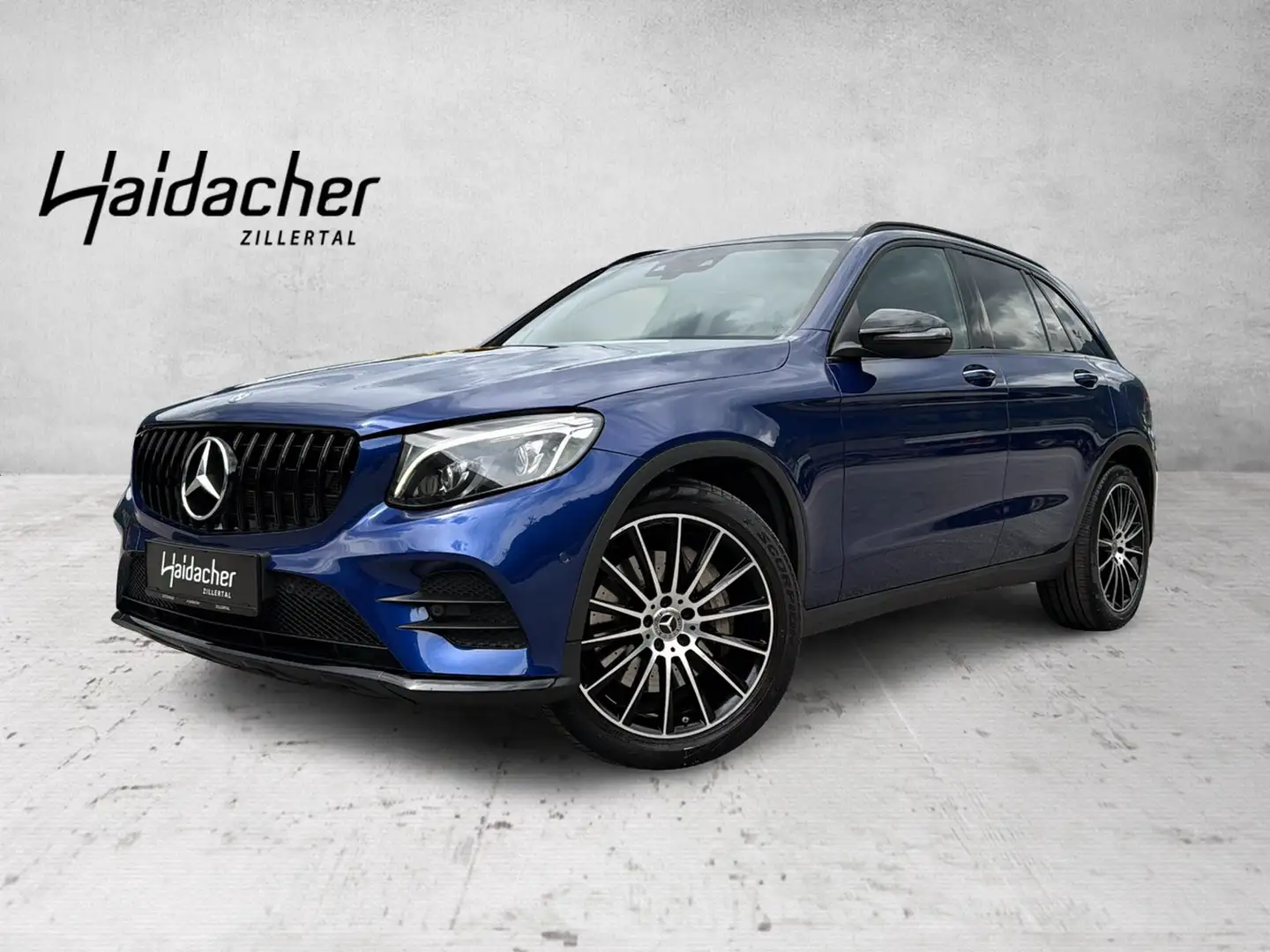 Mercedes-Benz GLC 350 d 4MATIC AMG Pano Night RKam KeyGo Shz Blau - 2