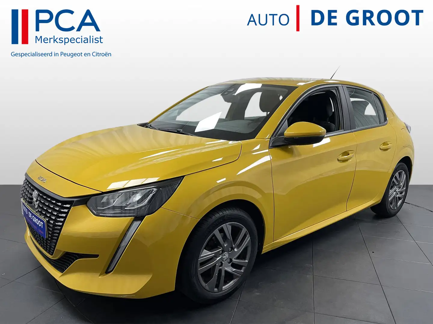 Peugeot 208 Active 5Drs 75pk Airco | Navi+Carplay | Parkeerhul Giallo - 1
