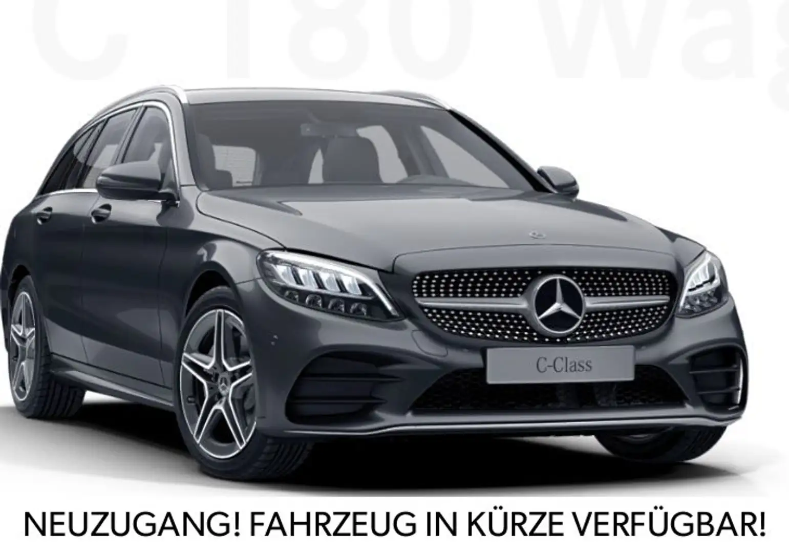 Mercedes-Benz C 180 T CGI AMG SPORT*LED*2-HAND*ALCANTARA*KAMER Gris - 1