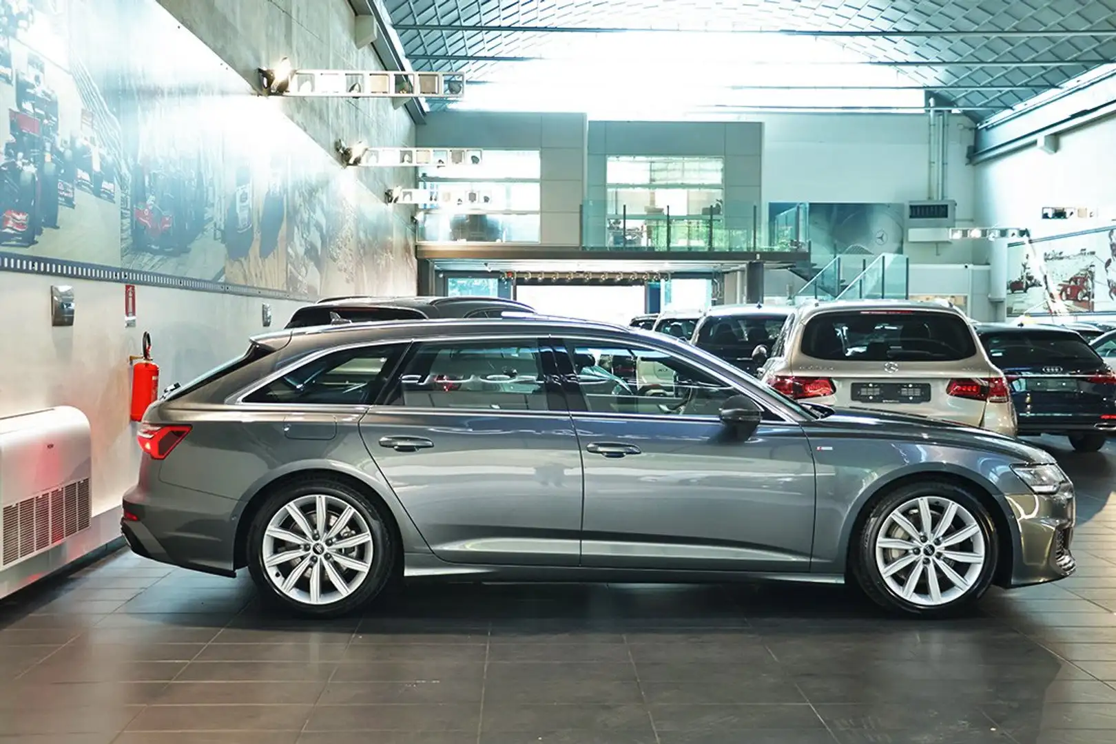 Audi A6 45 TFSI Avant Quattro ultra S-Tronic S-Line -TETTO Grigio - 2