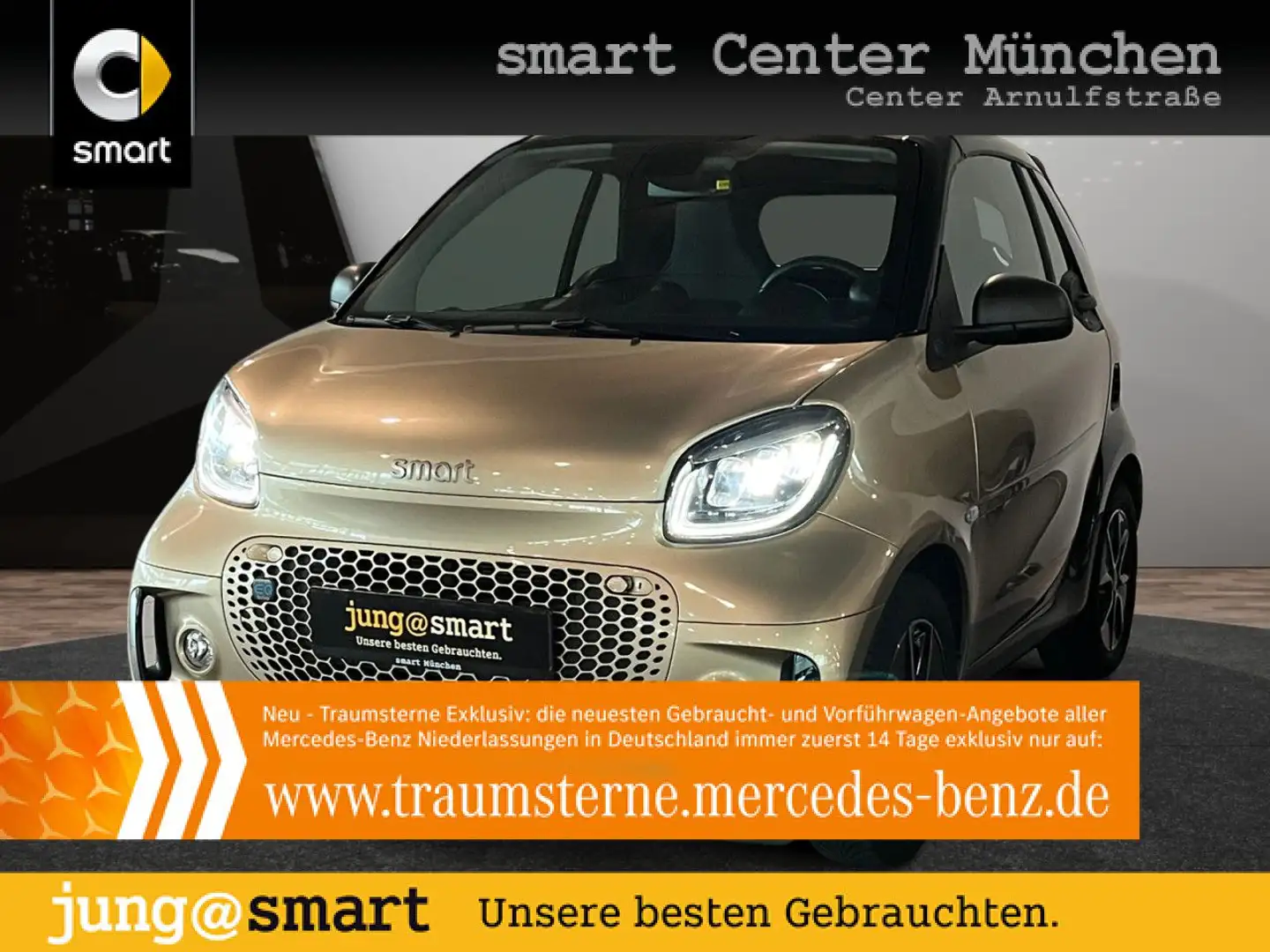 smart forTwo EQ 60kWed passion SHZ PDC+Kamera Ambiente Beige - 1