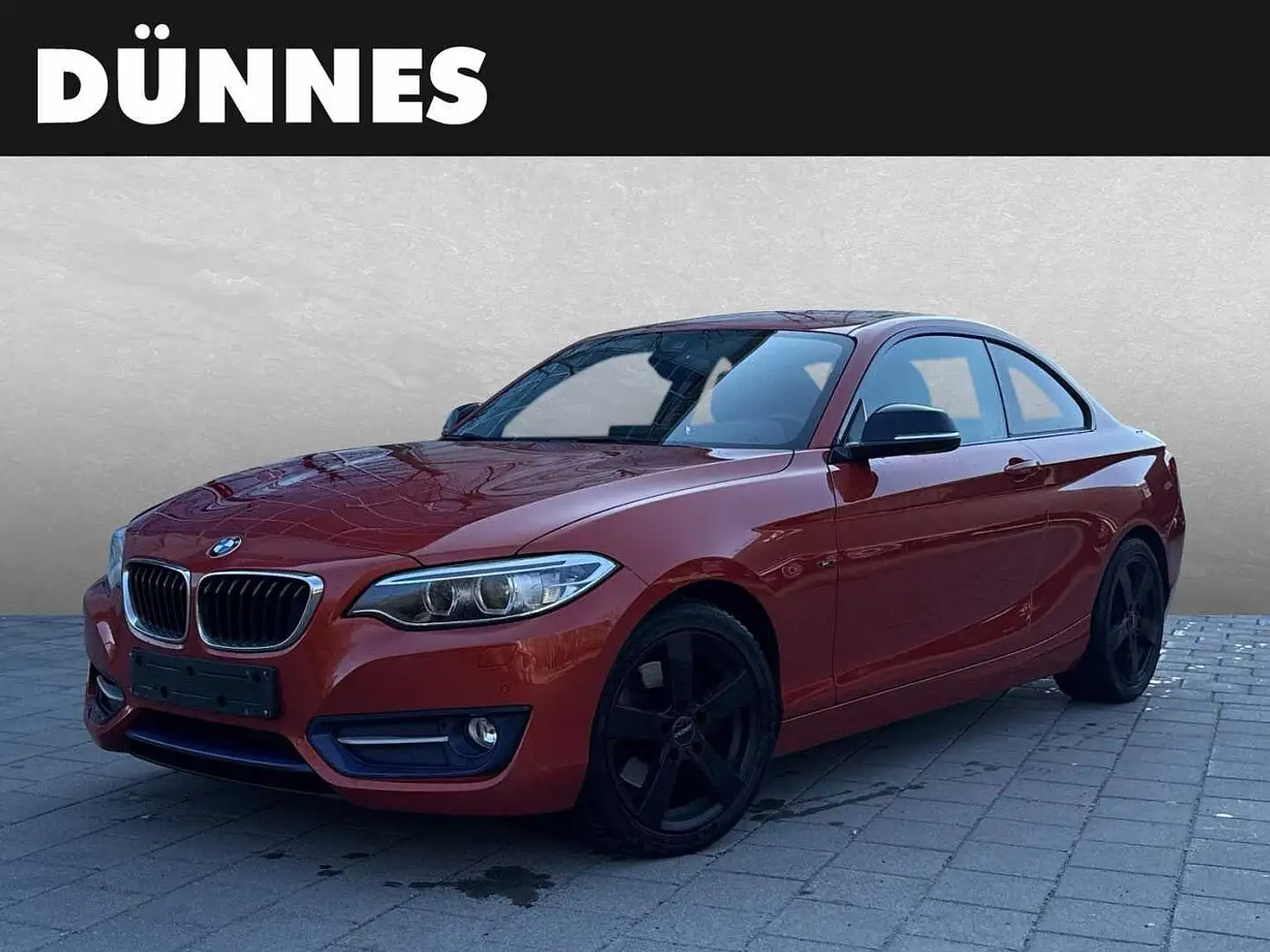 BMW 220 d Coupe Sport Naranja - 1