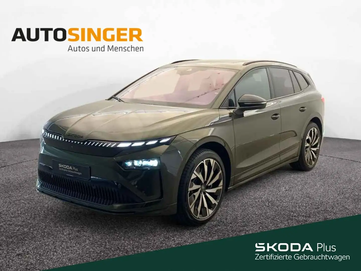 Skoda Enyaq Sportline 85 4x4 *WÄRME*PANO*HUD*AHK*360* Verde - 1