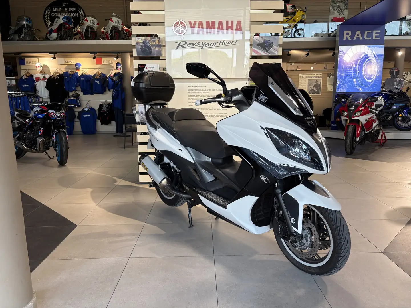 Kymco Xciting 400i Weiß - 2